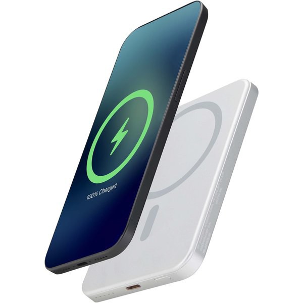 Avis 5000 mAh RCS recycled aluminium magnetic power bank