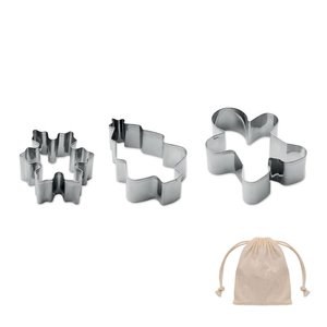 COOKIES Christmas cookie cutter set - GiftRetail CX1594